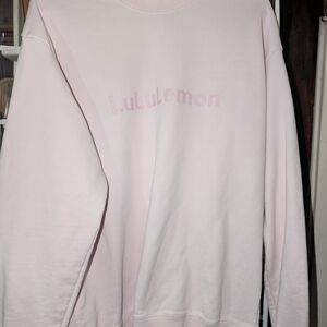 Lululemon Light Pink Sweatshirt